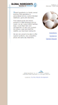 Mobile Screenshot of globalingredients.net